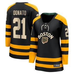 Breakaway Fanatics Branded Women's Ted Donato Black 2023 Winter Classic Jersey - NHL Boston Bruins