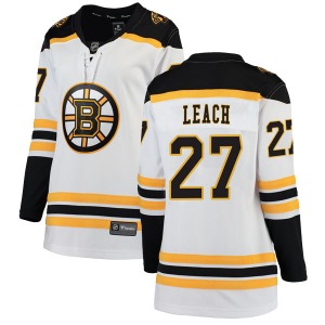 Breakaway Fanatics Branded Women's Reggie Leach White Away Jersey - NHL Boston Bruins