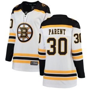 Breakaway Fanatics Branded Women's Bernie Parent White Away Jersey - NHL Boston Bruins