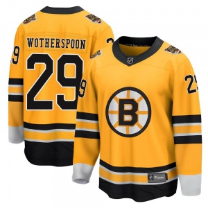 Breakaway Fanatics Branded Adult Parker Wotherspoon Gold 2020/21 Special Edition Jersey - NHL Boston Bruins